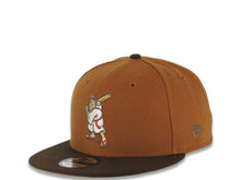 Load image into Gallery viewer, San Diego Padres New Era MLB 9FIFTY 950 Snapback Cap Hat Tan Crown Brown Visor Cream/Brown Batting Friar Logo 1992 All-Star Game Side Patch Khaki UV