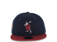 Load image into Gallery viewer, San Diego Padres New Era MLB 9FIFTY 950 Snapback Cap Hat Navy Crown Cardinal Visor Cardinal/Peach Batting Friar Logo 1992 All-Star Game Side Patch
