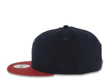 Load image into Gallery viewer, San Diego Padres New Era MLB 9FIFTY 950 Snapback Cap Hat Navy Crown Cardinal Visor Cardinal/Peach Batting Friar Logo 1992 All-Star Game Side Patch