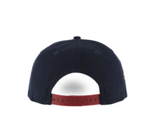 Load image into Gallery viewer, San Diego Padres New Era MLB 9FIFTY 950 Snapback Cap Hat Navy Crown Cardinal Visor Cardinal/Peach Batting Friar Logo 1992 All-Star Game Side Patch