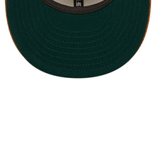 Load image into Gallery viewer, Chicago White Sox New Era MLB 59FIFTY 5950 Fitted Cap Hat Stone Crown Light Brown Corduroy Visor Yellow Logo 2005 World Series Side Patch Dark Green UV