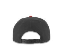 Load image into Gallery viewer, San Diego Padres New Era MLB 9FIFTY 950 Snapback Cap Hat Dark Gray Crown Red Visor White Logo (2 Tone Color Pack)