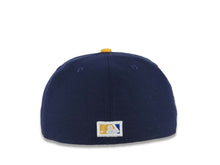 Load image into Gallery viewer, San Diego Padres New Era MLB 59FIFTY 5950 Fitted Cap Hat Light Royal Blue Crown Yellow Visor White/Yellow Logo 1992 All-Star Game Side Patch Sky