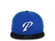 Load image into Gallery viewer, San Diego Padres New Era MLB 59FIFTY 5950 Fitted Cap Hat Royal Blue Crown Black Visor White "P" Logo Established 1969 Side Patch
