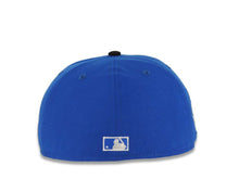 Load image into Gallery viewer, San Diego Padres New Era MLB 59FIFTY 5950 Fitted Cap Hat Royal Blue Crown Black Visor White "P" Logo Established 1969 Side Patch