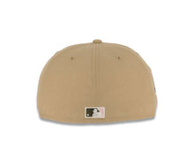 Load image into Gallery viewer, San Diego Padres New Era MLB 59FIFTY 5950 Fitted Cap Hat Khaki Crown Olive Green Visor Pink/Olive Green Logo 1992 All-Star Game Side Patch Pink UV