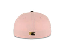 Load image into Gallery viewer, San Diego Padres New Era MLB 59FIFTY 5950 Fitted Cap Hat Cotton Pink Crown Black Visor White/Black Logo 1998 World Series Side Patch Gray UV