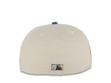 Load image into Gallery viewer, San Diego Padres New Era MLB 59FIFTY 5950 Fitted Cap Hat Stone Crown Blue Visor Metallic Black/Dark Orange Script Logo 2016 All-Star Game Side Patch