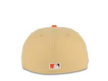 Load image into Gallery viewer, San Diego Padres New Era MLB 59FIFTY 5950 Fitted Cap Hat Yellow Green Crown Brown Visor White Logo 25th Anniversary Side Patch Green UV