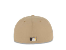 Load image into Gallery viewer, San Diego Padres New Era MLB 59FIFTY 5950 Fitted Cap Hat Khaki Crown Brown Visor White/Yellow Logo 1998 World Series Side Patch Green UV