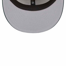 Load image into Gallery viewer, Oakland A's Athletics New Era MLB 59FIFTY 5950 Fitted Cap Hat Stone Gray Crown Dark Green Visor Team Color Logo Back Logo Patches (World Class)