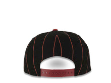 Load image into Gallery viewer, Arizona Diamondbacks New Era MLB 9FIFTY 950 Snapback Cap Hat Black/Cardinal Pinstripe Crown Cardinal Visor Team Color Logo