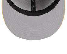 Load image into Gallery viewer, San Diego Padres New Era MLB 9FIFTY 950 Snapback Cap Hat Brown Pinstripe Crown Yellow Visor Yellow Logo