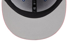 Load image into Gallery viewer, Montreal Expos New Era MLB 9FIFTY 950 Snapback Cap Hat Royal Blue Pinstripe Crown Red Visor Team Color Logo