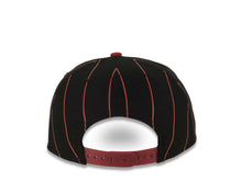 Load image into Gallery viewer, Arizona Diamondbacks New Era MLB 9FIFTY 950 Snapback Cap Hat Black/Cardinal Pinstripe Crown Cardinal Visor Team Color Snake Logo