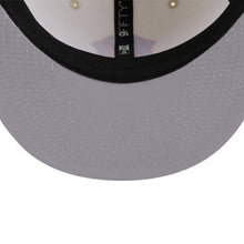 Load image into Gallery viewer, New York Yankees New Era MLB 9FIFTY 950 Snapback Cap Hat Cream Crown Sky Blue Visor Sky Blue/Pink Logo (2-Tone Color Pack)