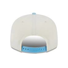 Load image into Gallery viewer, San Diego Padres New Era MLB 9FIFTY 950 Snapback Cap Hat Cream Crown Sky Blue Visor Sky Blue/Pink Logo (2-Tone Color Pack)