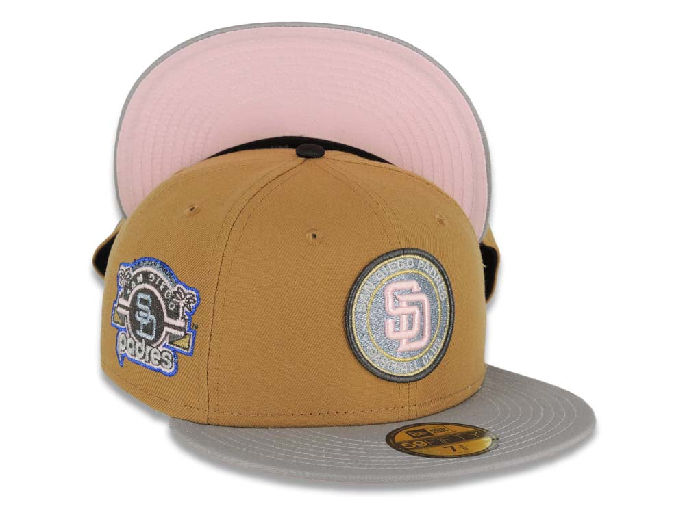 New Era 59FIFTY San Diego Padres Blue/Orange Fitted Hat 73/4