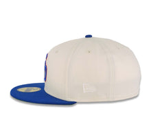 Load image into Gallery viewer, San Diego Padres New Era MLB 59FIFTY 5950 Fitted Cap Hat Cream Crown Light Royal Blue Visor Royal Blue/Red Logo 1984 World Series Side Patch Green UV