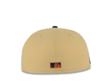 Load image into Gallery viewer, San Diego Padres New Era MLB 59FIFTY 5950 Fitted Cap Hat Yellow Green Crown Light Navy Blue Visor White Logo 1998 All-Star Game Side Patch Gray UV