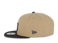 Load image into Gallery viewer, San Diego Padres New Era MLB 9FIFTY 950 Snapback Cap Hat Khaki Crown Navy Visor White/Navy Logo 40th Anniversary Side Patch Gray UV