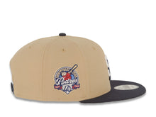 Load image into Gallery viewer, San Diego Padres New Era MLB 9FIFTY 950 Snapback Cap Hat Khaki Crown Navy Visor White/Navy Logo 40th Anniversary Side Patch Gray UV