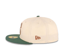 Load image into Gallery viewer, Seattle Mariners New Era MLB 59FIFTY 5950 Fitted Cap Hat Chrome Crown Green Visor Brown/Peach Logo 30th Anniversary Side Patch Gray UV Camp