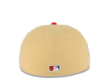 Load image into Gallery viewer, Brooklyn Dodgers New Era MLB 59FIFTY 5950 Fitted Cap Hat Vegas Gold Crown Blue Visor Team Color "B" Logo Jackie Robinson 50th Anniversary Side Patch