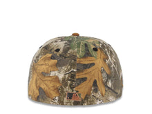 Load image into Gallery viewer, San Diego Padres New Era MLB 59FIFTY 5950 Fitted Cap Hat Real Tree Edge Crown Brown Visor White/Light Khaki Logo 50th Anniversary Side Patch Green UV