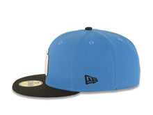 Load image into Gallery viewer, San Diego Padres New Era MLB 59FIFTY 5950 Fitted Cap Hat Royal Blue Crown Black Visor White/Black Logo 40th Anniversary Side Patch Pink UV