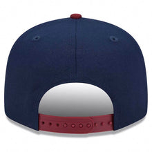 Load image into Gallery viewer, Los Angeles Dodgers New Era MLB 9FIFTY 950 Snapback Cap Hat Navy Blue Crown Cardinal Visor White Logo (2-Tone Color Pack)