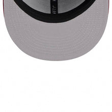 Load image into Gallery viewer, Los Angeles Dodgers New Era MLB 59FIFTY 5950 Fitted Cap Hat Navy Blue Crown Cardinal Visor White Logo (2-Tone Color Pack)