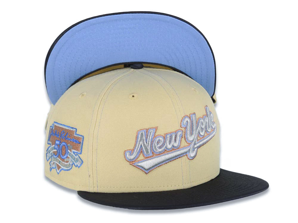 Caps New Era 5950 Mlb Patch 59Fifty New York Yankees Brown/ White