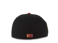 Load image into Gallery viewer, Pittsburgh Pirates New Era MLB 59FIFTY 5950 Fitted Cap Hat Black Crown Gray Visor Gold/Metallic Red Logo Reberto Clemente 21 Side Patch Red UV