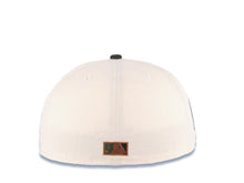 Load image into Gallery viewer, San Diego Padres New Era MLB 59FIFTY 5950 Fitted Cap Hat Cream Crown Olive Visor Brown/Olive Green Logo 40th Anniversary Side Patch Brown UV