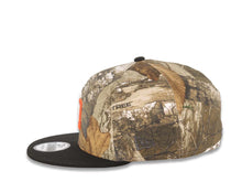 Load image into Gallery viewer, San Diego Padres New Era MLB 9FIFTY 950 Snapback Cap Hat Real Tree Edge Camo Crown Black Visor White/Orange Logo 1998 World Series Side Patch Gray UV