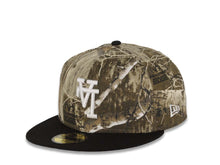 Load image into Gallery viewer, Los Angeles Dodgers New Era MLB 59FIFTY 5950 Fitted Cap Hat Real Tree Edge Como Crown Black Visor White Upside Down Logo 40th Anniversary Side Patch