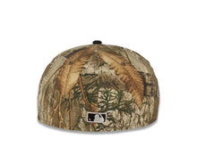 Load image into Gallery viewer, Los Angeles Dodgers New Era MLB 59FIFTY 5950 Fitted Cap Hat Real Tree Edge Como Crown Black Visor White Upside Down Logo 40th Anniversary Side Patch