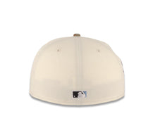 Load image into Gallery viewer, San Diego Padres New Era MLB 59FIFTY 5950 Fitted Cap Hat Cream Crown Real Tree Edge Camo Visor Sky Blue/Black P Logo 25th Anniversary Side Patch