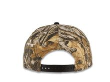 Load image into Gallery viewer, San Diego Padres New Era MLB 9FIFTY 950 Snapback Cap Hat Real Tree Edge Camo Crown Black Visor Glow White Orange Logo 50th Anniversary Side Patch