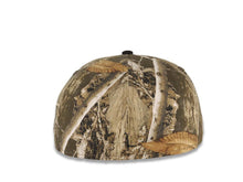 Load image into Gallery viewer, New York Yankees New Era MLB 59FIFTY 5950 Fitted Cap Hat Real Tree Edge Camo Crown Black Visor Glow White Logo Batterman Batty Side Patch Gray UV