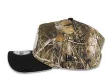 Load image into Gallery viewer, (Glow In The Dark) San Diego Padres New Era MLB 9FORTY 940 Adjustable A-Frame Cap Hat Real Tree Edge Camo Crown Black Visor Glow White Logo Side Batty