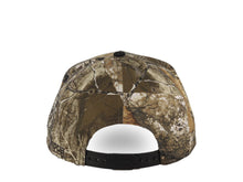 Load image into Gallery viewer, (Glow In The Dark) Los Angeles Dodgers New Era MLB 9FORTY 940 Adjustable A-Frame Cap Hat Real Tree Edge Camo Crown Black Visor White Logo Side Batty