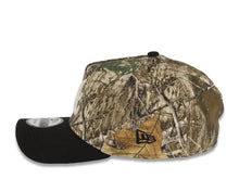 Load image into Gallery viewer, (Glow In The Dark) Atlanta Braves New Era MLB 9FORTY 940 Adjustable A-Frame Cap Hat Real Tree Edge Camo Crown Black Visor Glow White Logo Side Batty