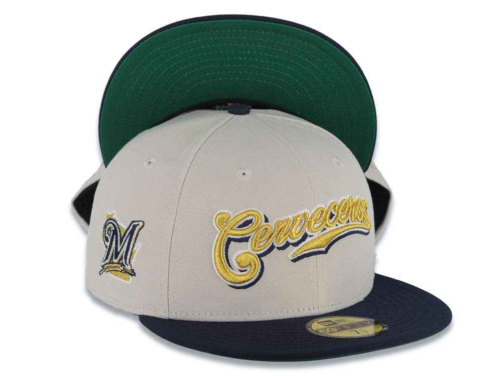 Milwaukee newest Brewers - New Era 59Fifty On Field Cap - 7 1/8