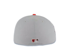 Load image into Gallery viewer, San Diego Padres New Era MLB 59FIFTY 5950 Fitted Cap Hat Gray Crown Black Visor Metallic Red/Black/White Logo 2016 All-Star Game Side Patch Red UV
