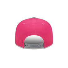 Load image into Gallery viewer, (Youth) Los Angeles Dodgers New Era MLB 9FIFTY 950 Kid Snapback Cap Hat Pink Crown Gray Visor Gray Logo (2-Tone Color Pack)