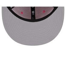 Load image into Gallery viewer, (Youth) Los Angeles Dodgers New Era MLB 9FIFTY 950 Kid Snapback Cap Hat Pink Crown Gray Visor Gray Logo (2-Tone Color Pack)