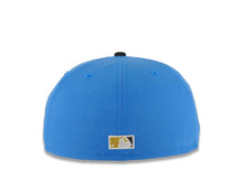 Load image into Gallery viewer, San Diego Padres New Era MLB 59FIFTY 5950 Fitted Cap Hat Royal Blue Crown Black Visor Metallic Gold/Black P Logo 40th Anniversary Side Patch Gray UV