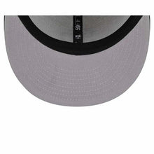 Load image into Gallery viewer, San Diego Padres New Era MLB 59FIFTY 5950 Fitted Cap Hat Stone Crown Black Visor Gold/Black Logo 40th Anniversary Side Patch Gray UV
